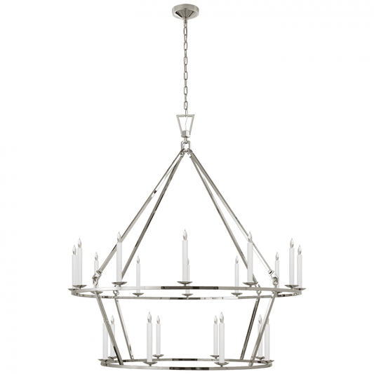 Visual Comfort Signature Darlana Chandelier Polished Nickel