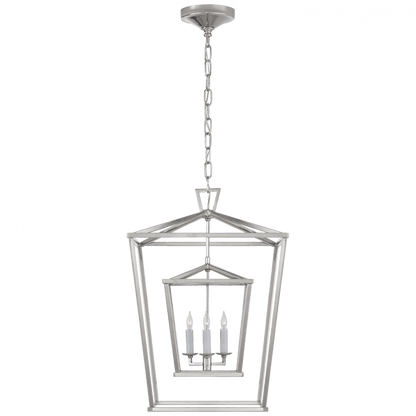 Visual Comfort Signature Darlana Lantern Pendant Polished Nickel