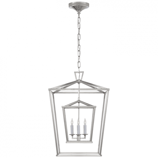 Visual Comfort Signature Darlana Lantern Pendant Polished Nickel