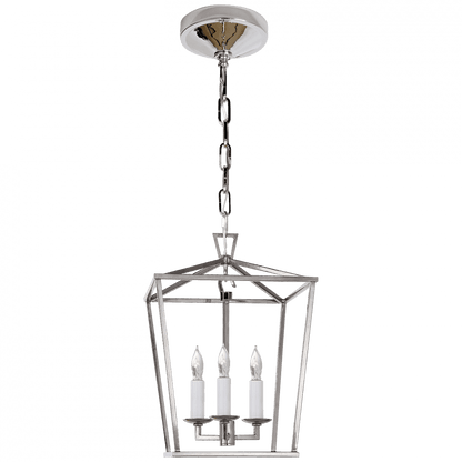 Visual Comfort Signature Darlana Lantern Pendant Polished Nickel