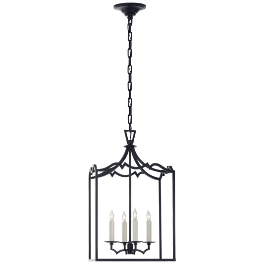 Visual Comfort Signature Darlana Lantern Pendant Aged Iron