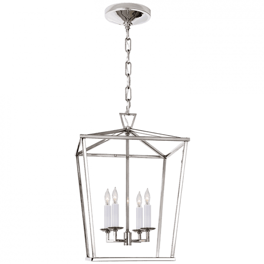 Visual Comfort Signature Darlana Lantern Pendant Polished Nickel