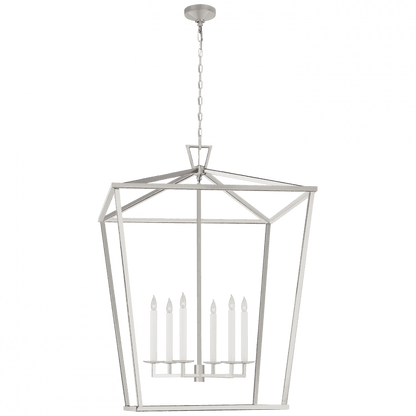Visual Comfort Signature Darlana Lantern Pendant Polished Nickel