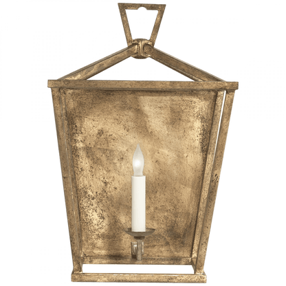 Visual Comfort Signature Darlana Lantern Wall Sconce Gilded Iron