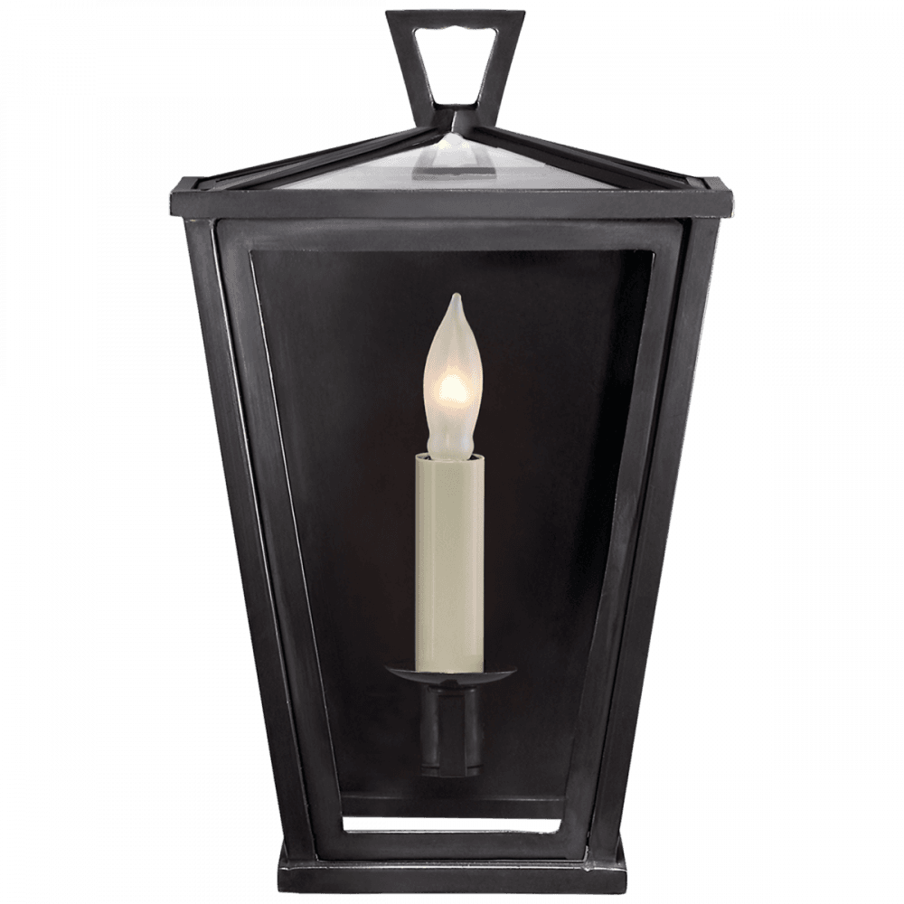 Visual Comfort Signature Darlana Mini 3/4 Outdoor Wall Lantern Bronze