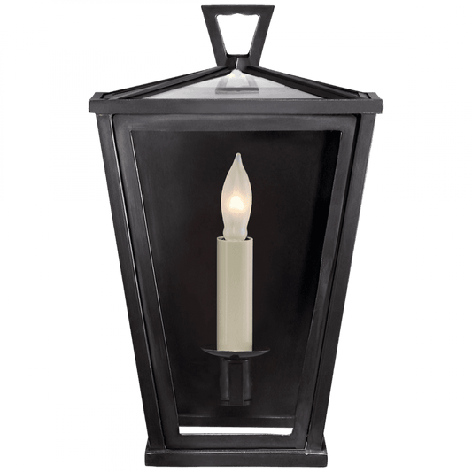 Visual Comfort Signature Darlana Mini 3/4 Outdoor Wall Lantern Bronze