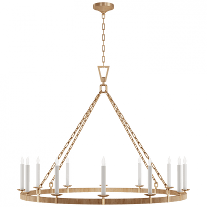 Visual Comfort Signature Darlana XL Wrapped Ring Chandelier