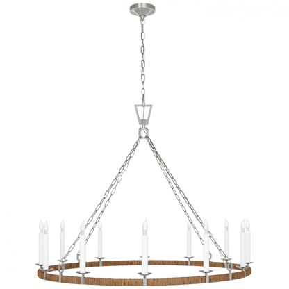 Visual Comfort Signature Darlana XL Wrapped Ring Chandelier