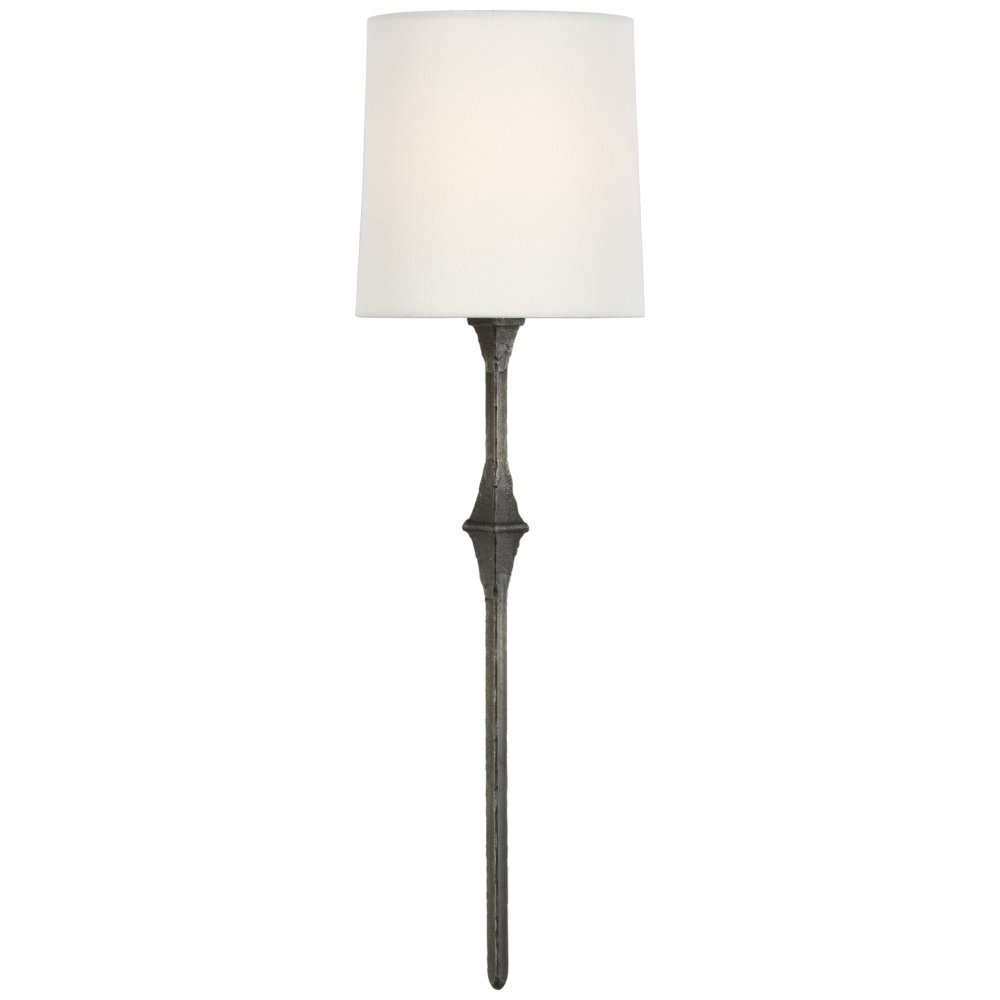 Visual Comfort Signature Dauphine Sconce Aged Iron
