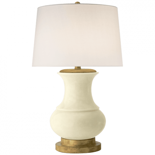 Visual Comfort Signature Deauville Table Lamp Tea Stain Crackle