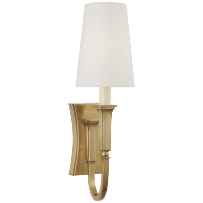 Visual Comfort Signature Delphia Wall Sconce Hand-Rubbed Antique Brass