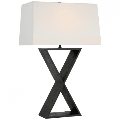 Visual Comfort Signature Denali Medium Table Lamp Aged Iron