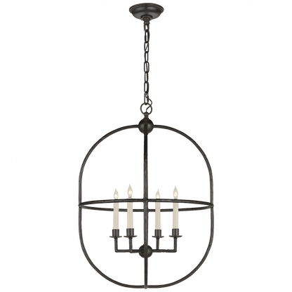 Visual Comfort Signature Desmond Lantern Pendant Aged Iron