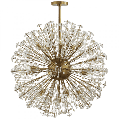 Visual Comfort Signature Dickinson Chandelier Polished Nickel