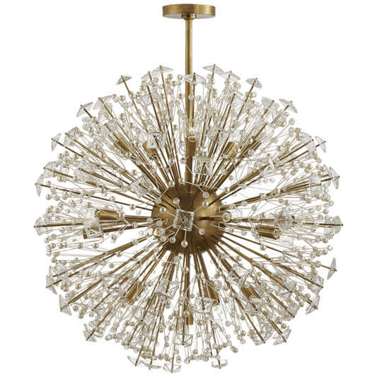 Visual Comfort Signature Dickinson Chandelier Polished Nickel