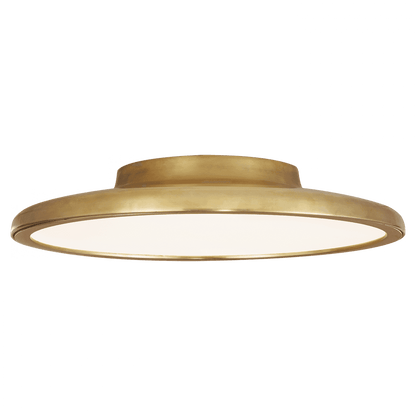 Visual Comfort Signature Dot Flush Mount Natural Brass