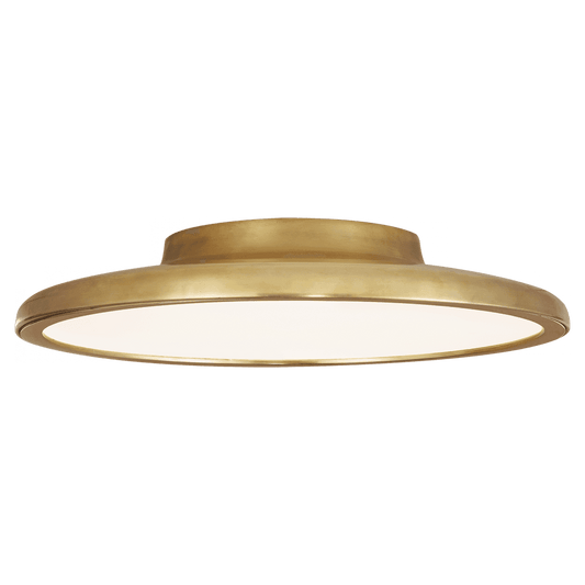 Visual Comfort Signature Dot Flush Mount Natural Brass