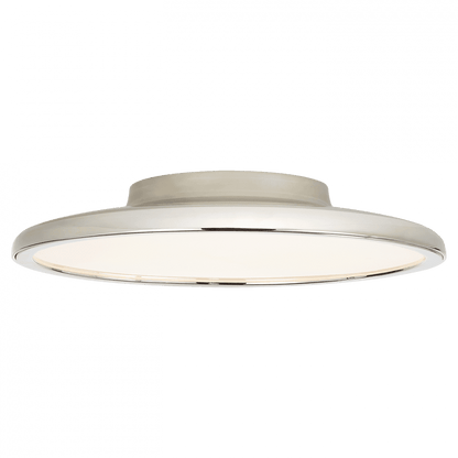 Visual Comfort Signature Dot Flush Mount Polished Nickel