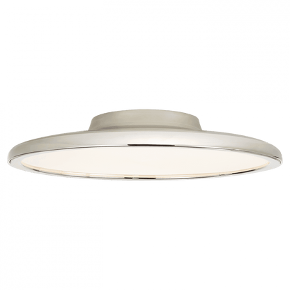 Visual Comfort Signature Dot Flush Mount Polished Nickel