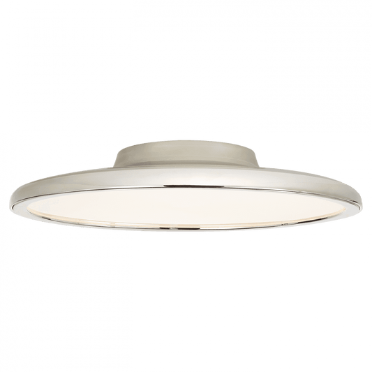 Visual Comfort Signature Dot Flush Mount Polished Nickel