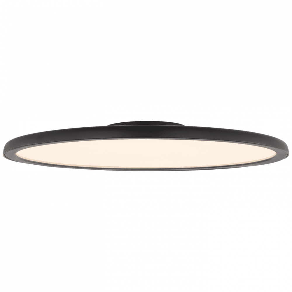 Visual Comfort Signature Dot Flush Mount Matte Black