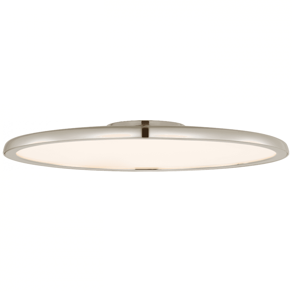 Visual Comfort Signature Dot Flush Mount Polished Nickel