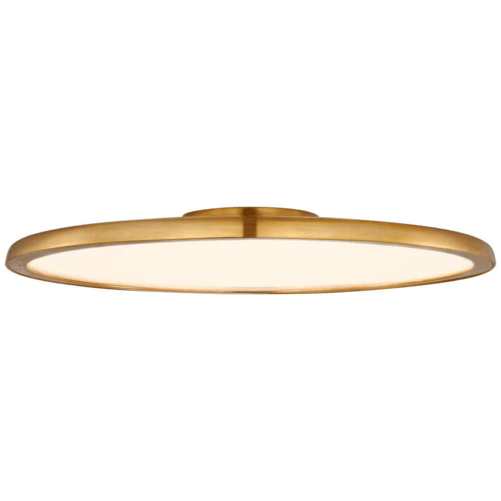 Visual Comfort Signature Dot Natural Brass Flush Mount Natural Brass