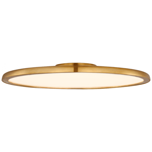 Visual Comfort Signature Dot Natural Brass Flush Mount Natural Brass