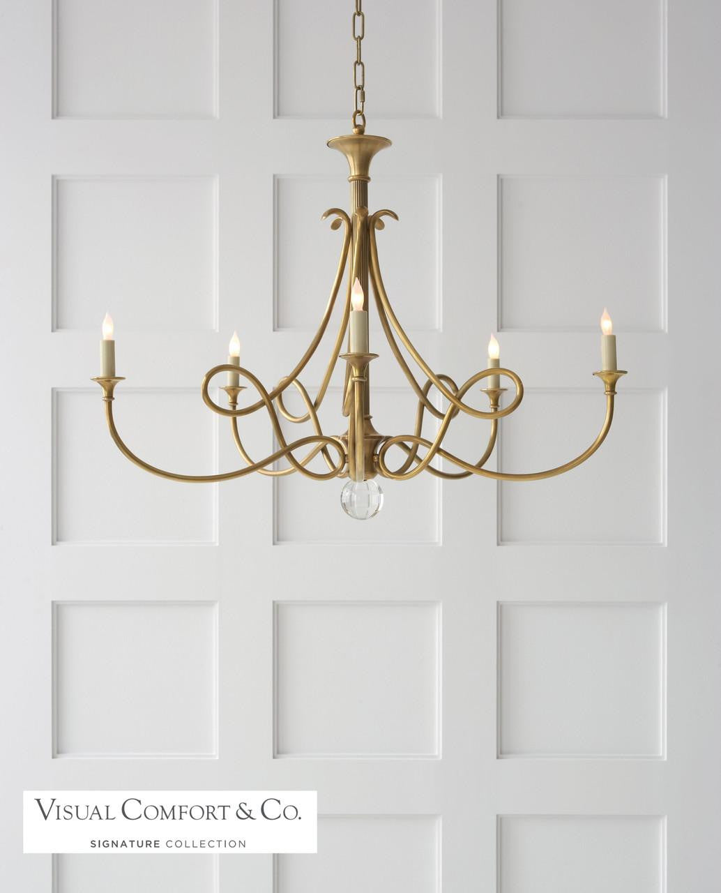 Chandeliers-Visual Comfort & Co. Signature Collection-SC5005