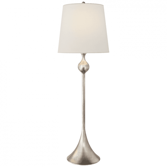 Visual Comfort Signature Dover Buffet Lamp Burnished Silver Leaf