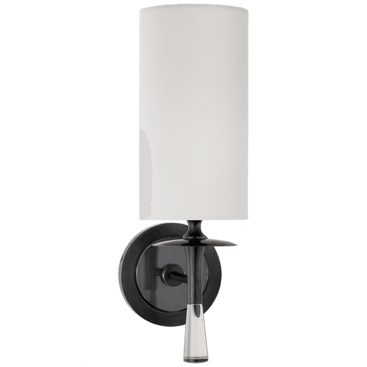 Visual Comfort Signature Drunmore Wall Sconce Bronze with Crystal