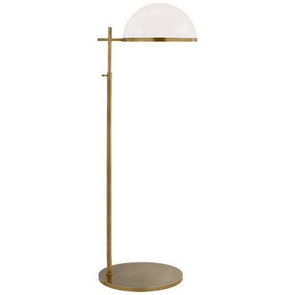 Visual Comfort Signature Dulcet Medium Pharmacy Floor Lamp Antique-Burnished Brass