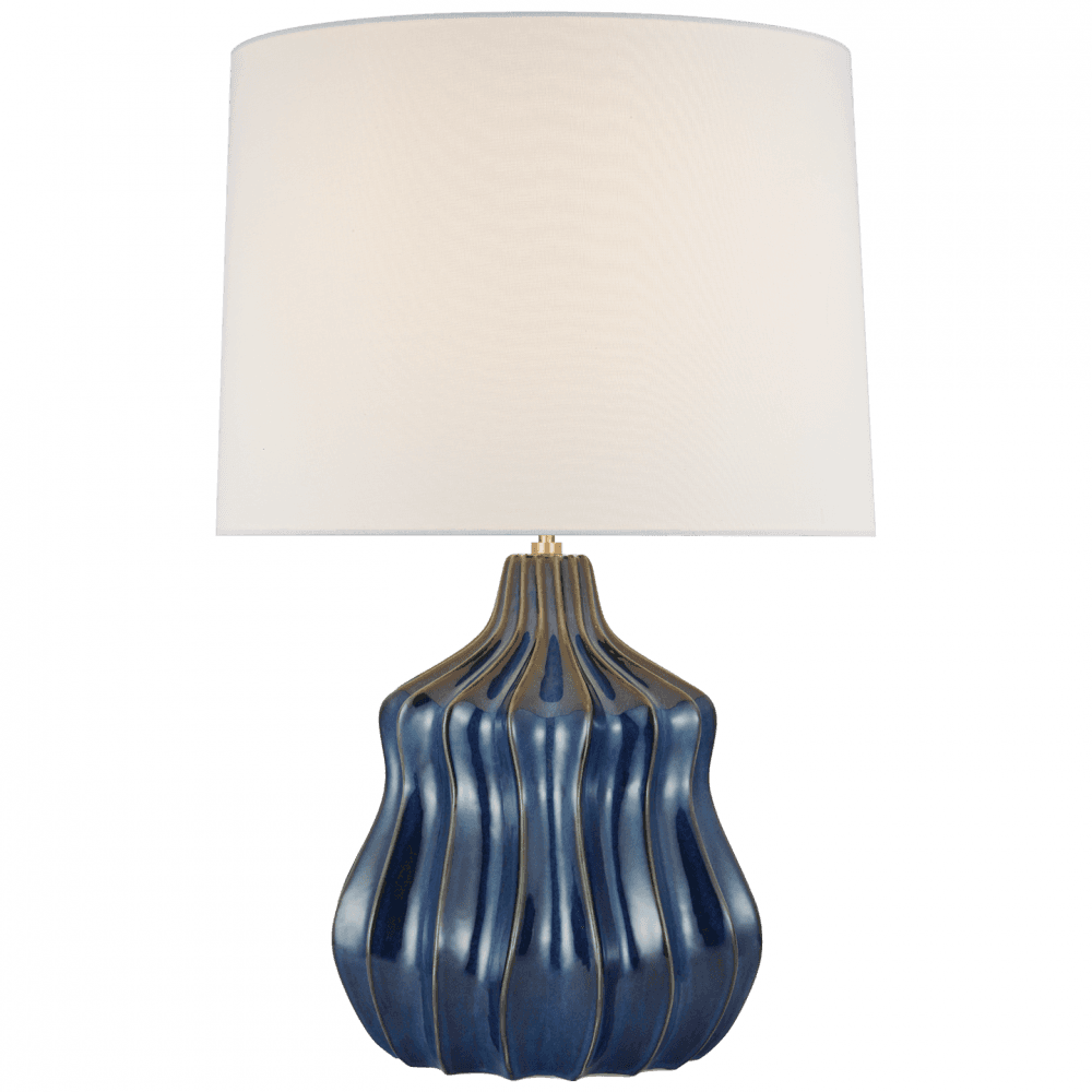 Visual Comfort & Co. Signature Collection Ebb Large Table Lamp - Mixed Blue Brown