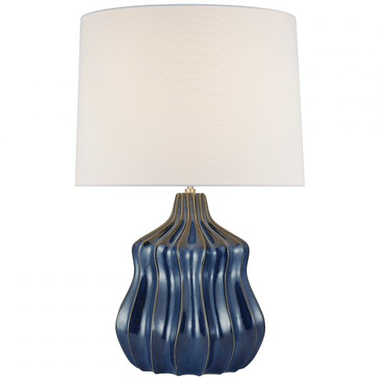 Visual Comfort & Co. Signature Collection Ebb Large Table Lamp - Mixed Blue Brown