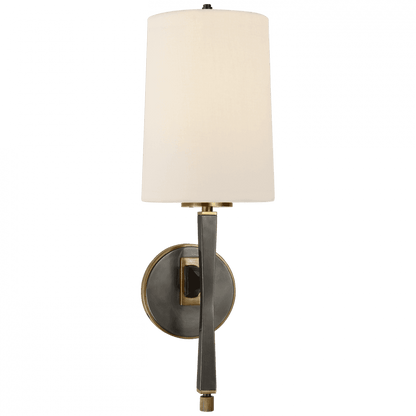Visual Comfort Signature Edie Wall Sconce Bronze with Antique Brass