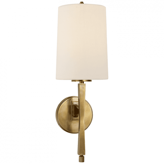 Visual Comfort Signature Edie Wall Sconce Hand-Rubbed Antique Brass