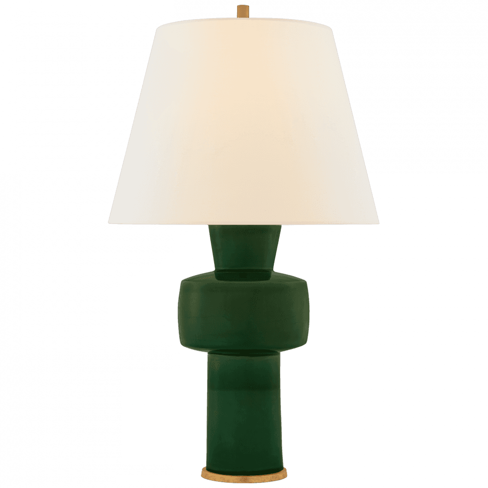 Visual Comfort Signature Eerdmans Table Lamp Celtic Green Crackle