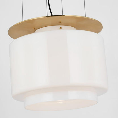 Visual Comfort & Co. Signature Collection Elias 20" Floating Pendant, Visual Comfort & Co. Signature Collection RB 5082AB-WG N1X5J