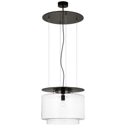 Visual Comfort & Co. Signature Collection Elias 20" Floating Pendant, Visual Comfort & Co. Signature Collection RB 5082BZ-CG N1X5K