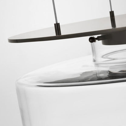 Visual Comfort & Co. Signature Collection Elias 20" Floating Pendant, Visual Comfort & Co. Signature Collection RB 5082BZ-CG N1X5K