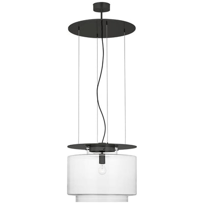 Visual Comfort & Co. Signature Collection Elias 20" Floating Pendant, Visual Comfort & Co. Signature Collection RB 5082BZ-WG N1X5L