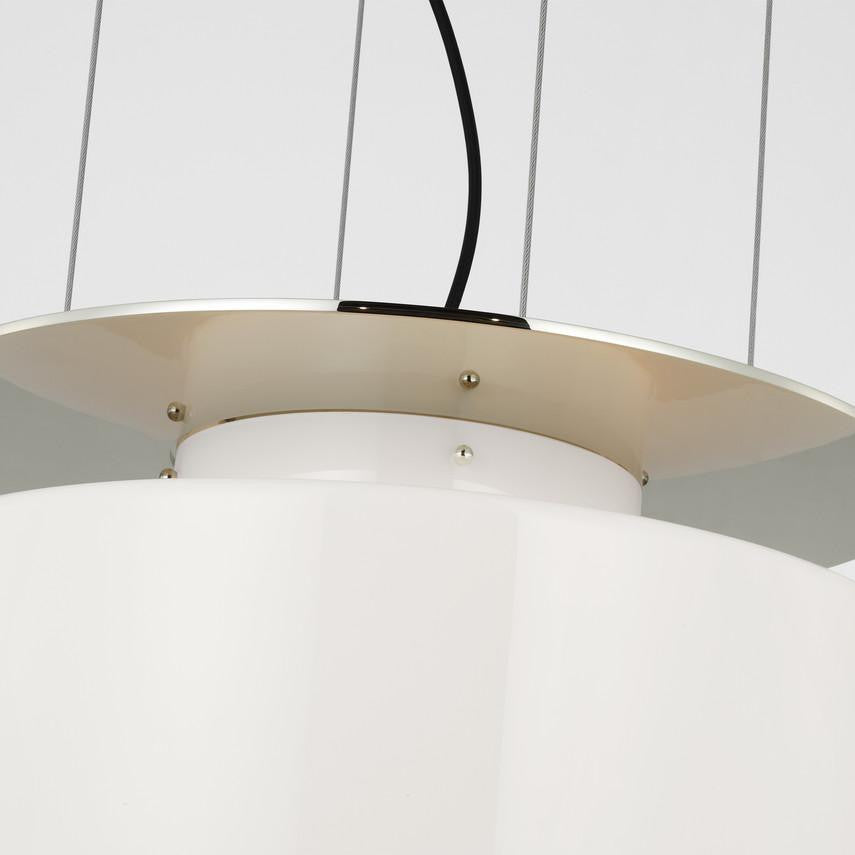 Visual Comfort & Co. Signature Collection Elias 20" Floating Pendant, Visual Comfort & Co. Signature Collection RB 5082PN-WG DD9EJ