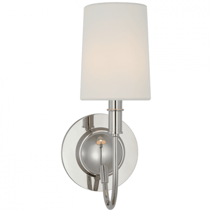 Visual Comfort Signature Elkins Wall Sconce Polished Nickel