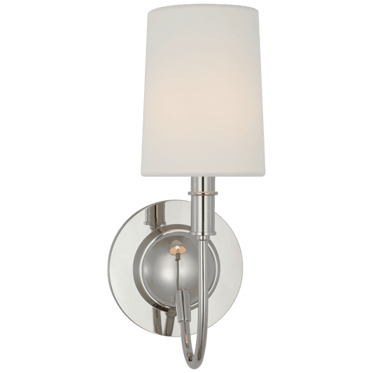 Visual Comfort Signature Elkins Wall Sconce Polished Nickel