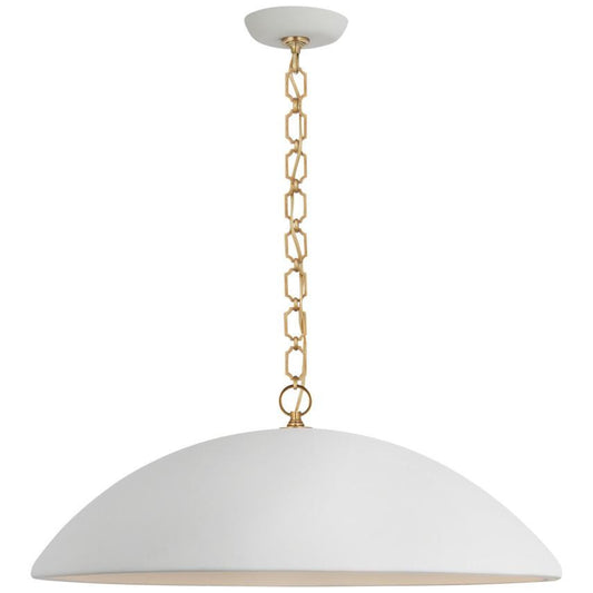 Visual Comfort Signature Elliot Grande Pendant Matte White