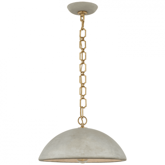 Visual Comfort Signature Elliot Portland Large Pendant Portland Gray