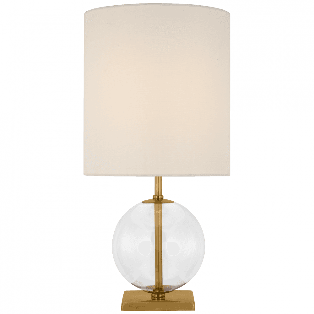 Visual Comfort Signature Elsie Small Table Lamp Clear Glass