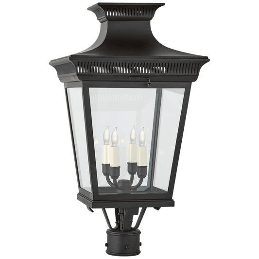 Visual Comfort Signature Elsinore Medium Hanging Lantern Black