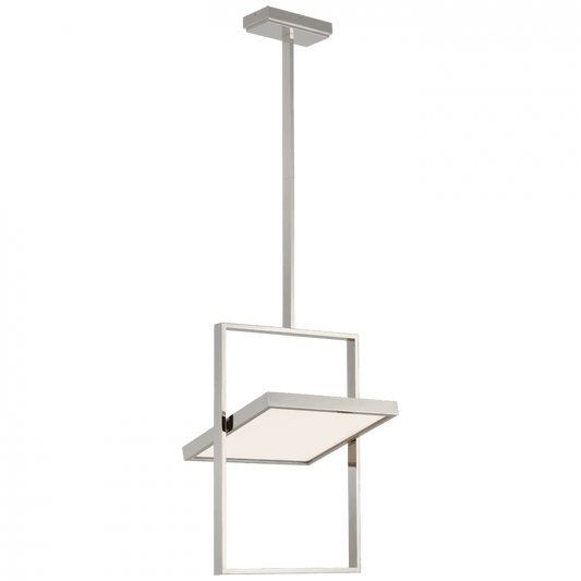Visual Comfort Signature Entoure 17 Rotating Pendant Polished Nickel
