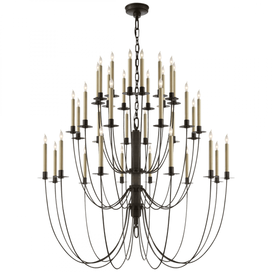 Visual Comfort Signature Erika Three-Tier Chandelier